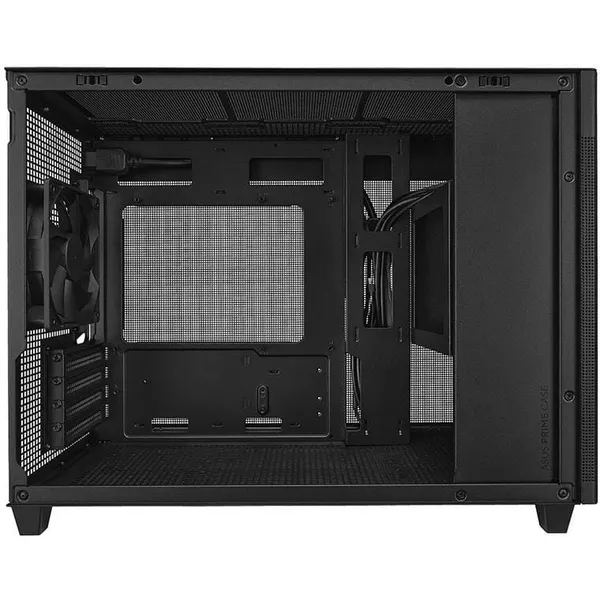 Carcasă PC ASUS PRIME AP201 Mesh Small Tower Negru - imagine 2