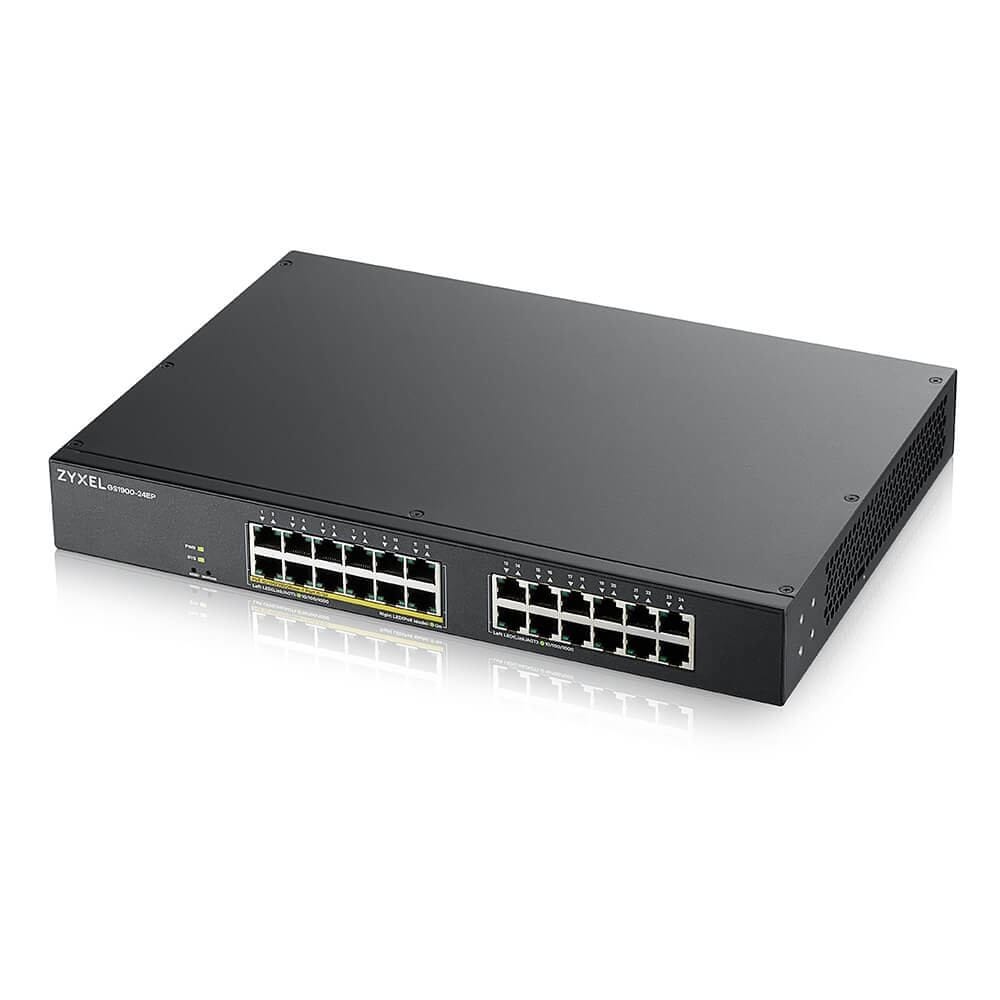 Switch PoE ZYXEL GS1900-24EP 24 Porturi Gigabit Administrabil Rackabil