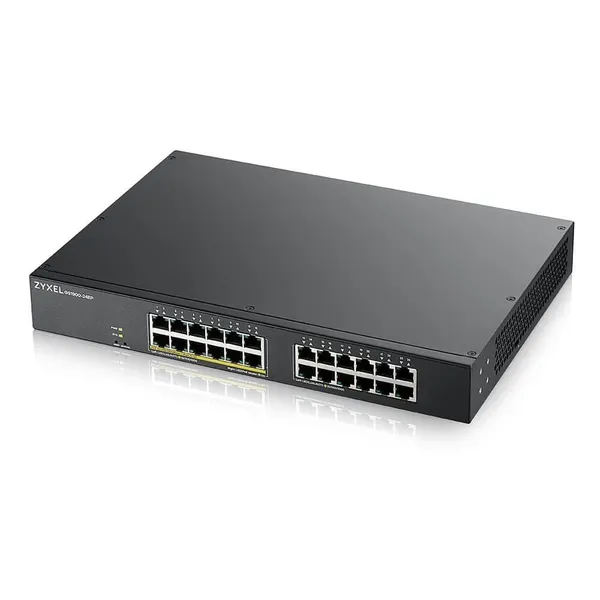 Switch PoE ZYXEL GS1900-24EP 24 Porturi Gigabit Administrabil Rackabil