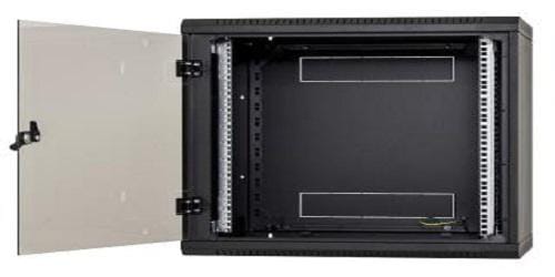 Rack de Perete TRITON 6U 500 mm Ușă Sticlă IP30 Negru