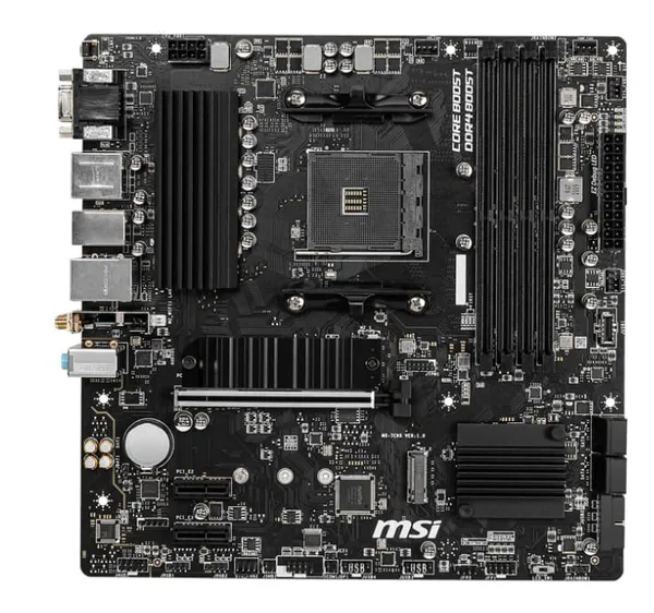 Placă de bază MSI B550M PRO-VDH WIFI AM4 mATX - imagine 2