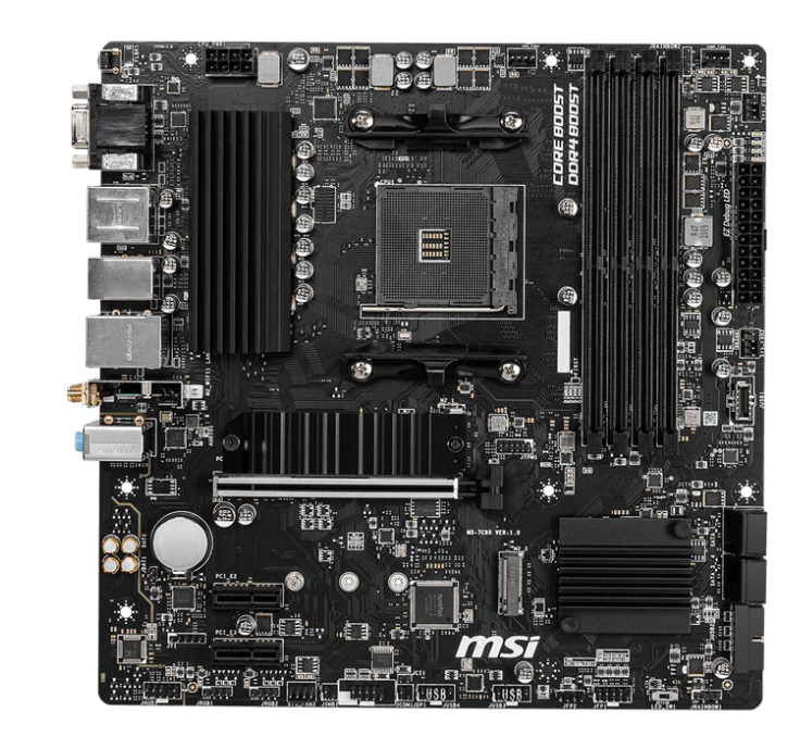 Placă de bază MSI B550M PRO-VDH WIFI AM4 mATX - imagine 2