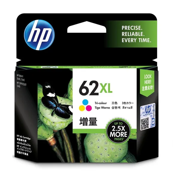 Cartuș Cerneală HP 62XL Color 11.5 ml Original C2P07AE