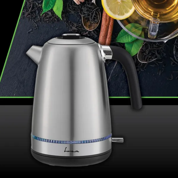 Fierbător Electric FRAM FEK-M2200SS 2200W 1.7L Inox