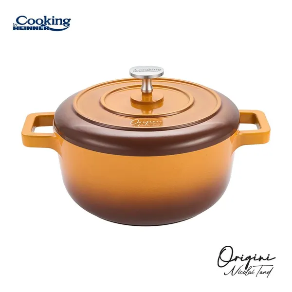 Cratiță HEINNER ORIGINI Aluminiu Turnat 20x10 cm 2.4L - imagine 2