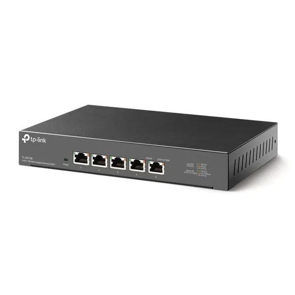 Switch TP-LINK TL-SX105 5 Porturi 10G Desktop Metal - imagine 3