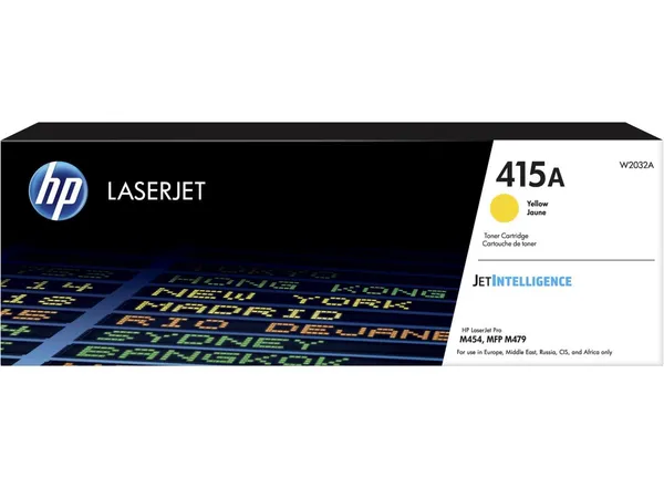 Toner HP 415A W2032A Galben Original 2100 Pagini - imagine 2
