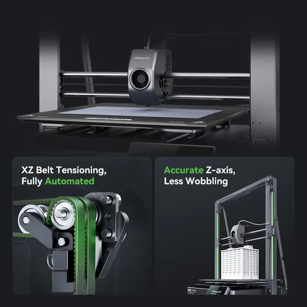 Imprimantă 3D CREALITY ENDER-3 V3 PLUS FDM 300x300x300mm - imagine 3
