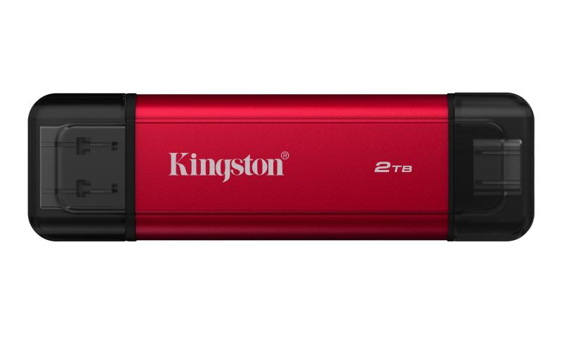 SSD extern KINGSTON 2TB USB-A USB-C Negru SPSD/2TB
