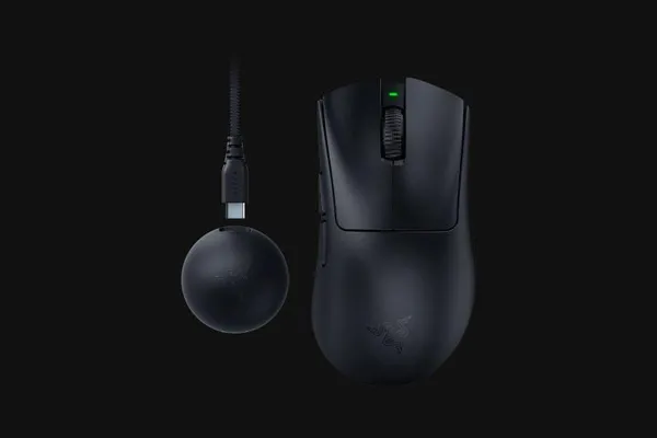 Mouse RAZER DeathAdder V4 Pro Wireless 45000 DPI Negru