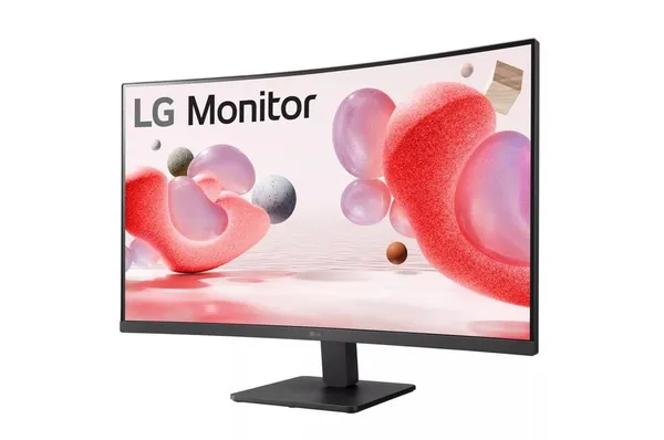 Monitor LG 32MR50C-B 31.5 inch Full HD Curbat Negru