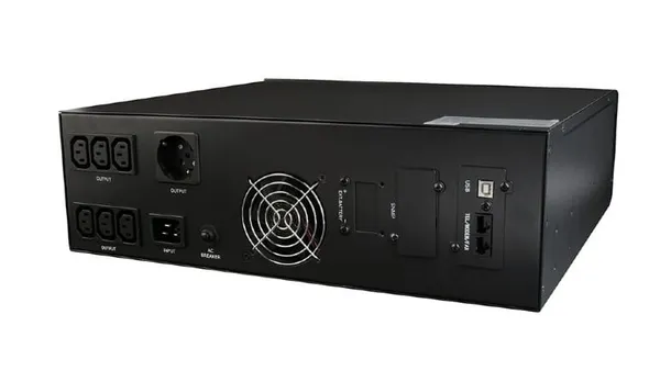 UPS GEMBIRD EG-UPSRACK-13 3000VA/1800W Sinusoidă Pură Rack - imagine 3