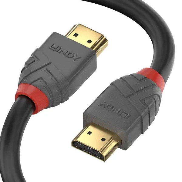 Cablu HDMI LINDY High Speed 5m Anthra Line LY-36965 - imagine 2