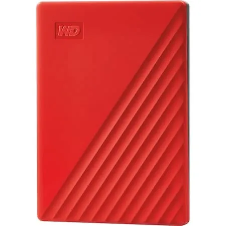 HDD Extern WD My Passport 2TB 2.5" Roșu USB 3.2