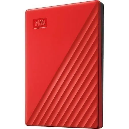 HDD Extern WD My Passport 2TB 2.5" Roșu USB 3.2 - imagine 3