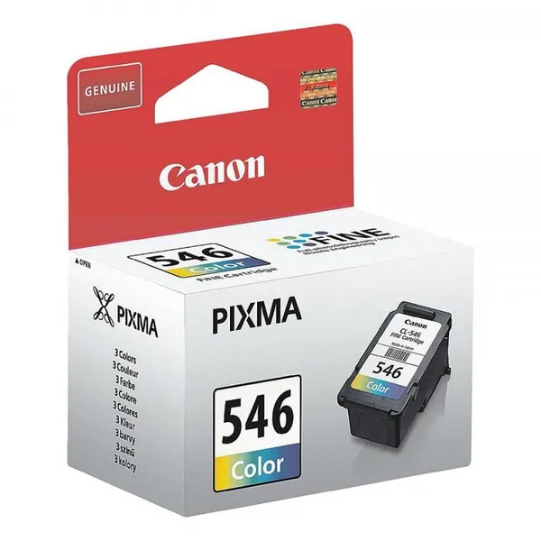 Cartuș Cerneală CANON CL-546 Color 8ml Original - imagine 2
