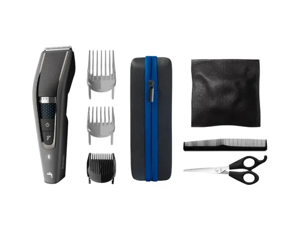 Aparat de Tuns PHILIPS HC7650/15 0.5-28mm 28 Trepte Negru/Albastru - imagine 2