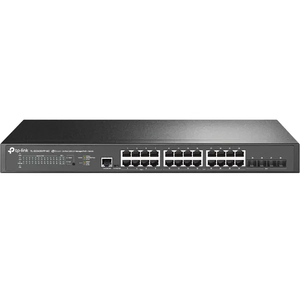 Switch TP-LINK JetStream TL-SG3428XPP-M2 24 Porturi 2.5G PoE++