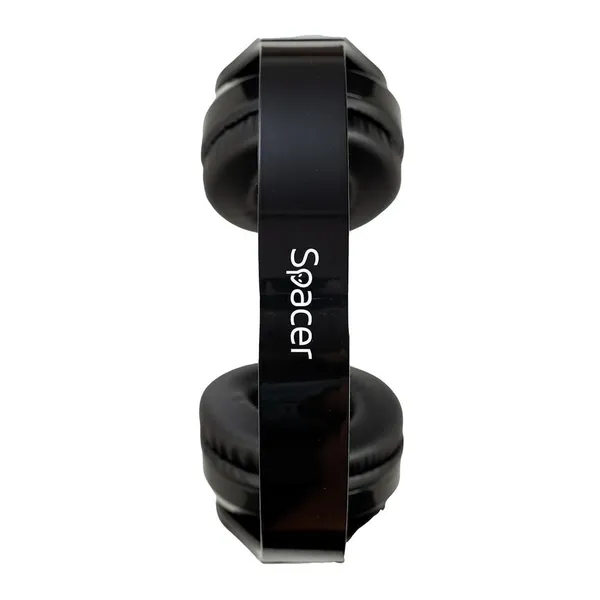 Căști SPACER SPBH-CRYSTAL-RGB Wireless Bluetooth 5.0 Negru - imagine 3