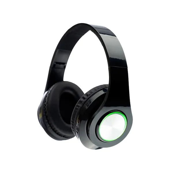 Căști SPACER SPBH-CRYSTAL-RGB Wireless Bluetooth 5.0 Negru - imagine 5