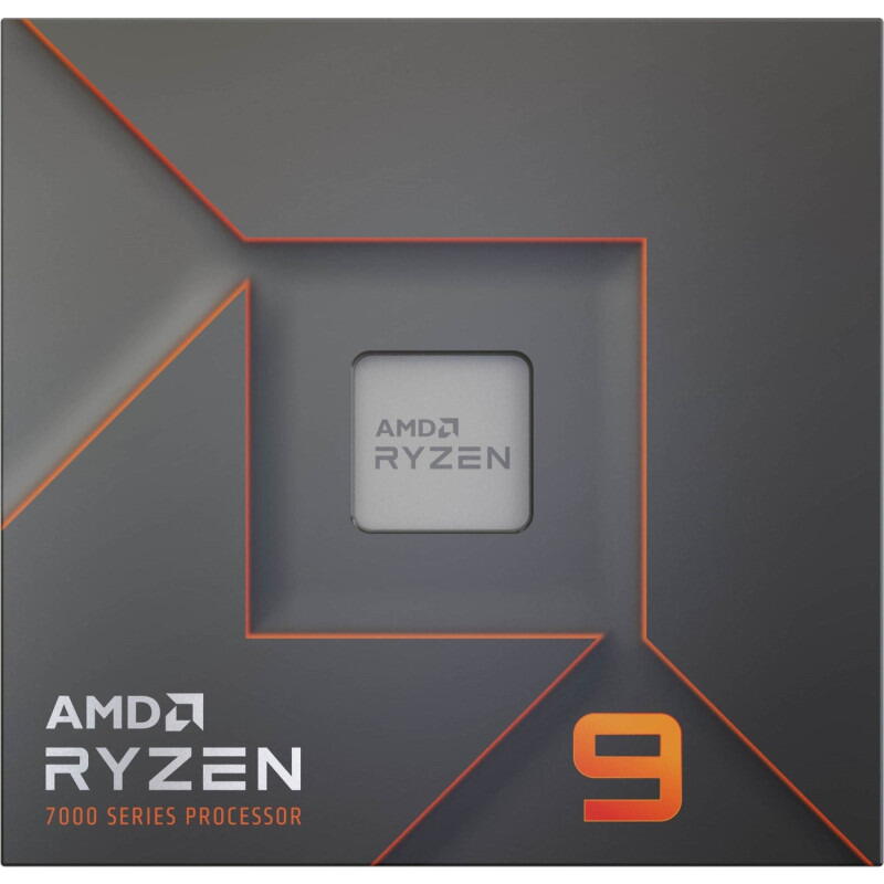 Procesor AMD RYZEN 9 7900 AM5 cu Wraith Prism - imagine 2