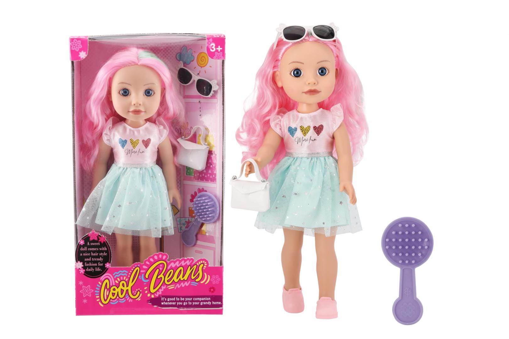 Papușă MOMKI Fashion 40 x 22 x 10 cm