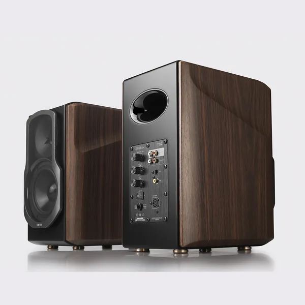 Boxe EDIFIER S2000MKIII 2.0 Bluetooth 130W Brown - imagine 2