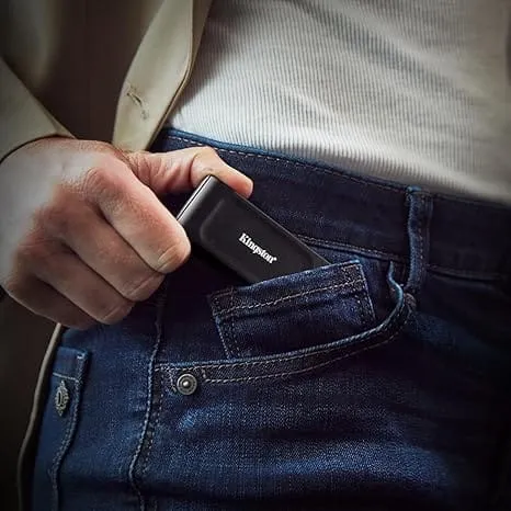 SSD Extern Portabil KINGSTON XS1000 1TB USB 3.2 Negru - imagine 6