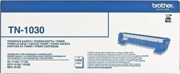 Toner BROTHER TN-1030 Negru Original 1000 Pagini - imagine 2