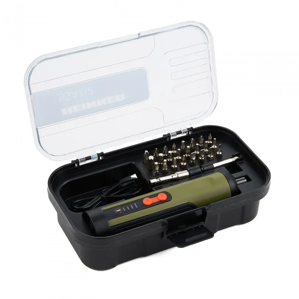 Surubelniță Electrică HEINNER ACM 4.0V Li-Ion cu 26 Accesorii USB - imagine 6