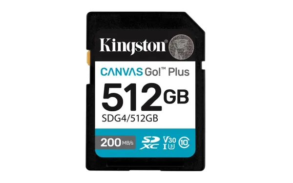 Card de memorie SD KINGSTON Canvas GO Plus 512GB CL 10