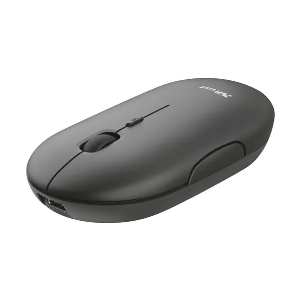 Mouse TRUST Puck Rechargeable Wireless Ultra-Thin 1600 dpi Negru TR-24059