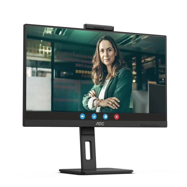 Monitor AOC 24P3CW 23.8 inch IPS Full HD 75Hz Webcam - imagine 3