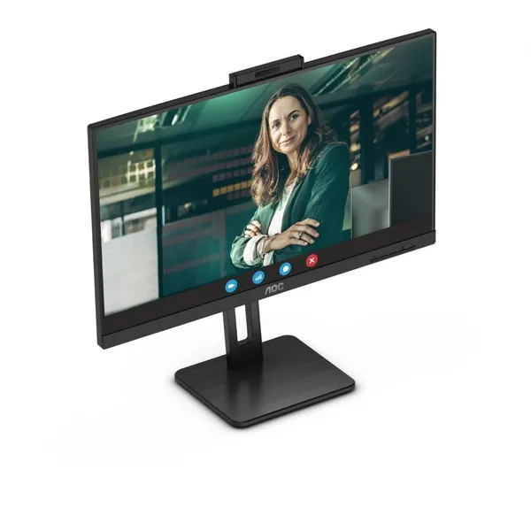 Monitor AOC 24P3CW 23.8 inch IPS Full HD 75Hz Webcam - imagine 5
