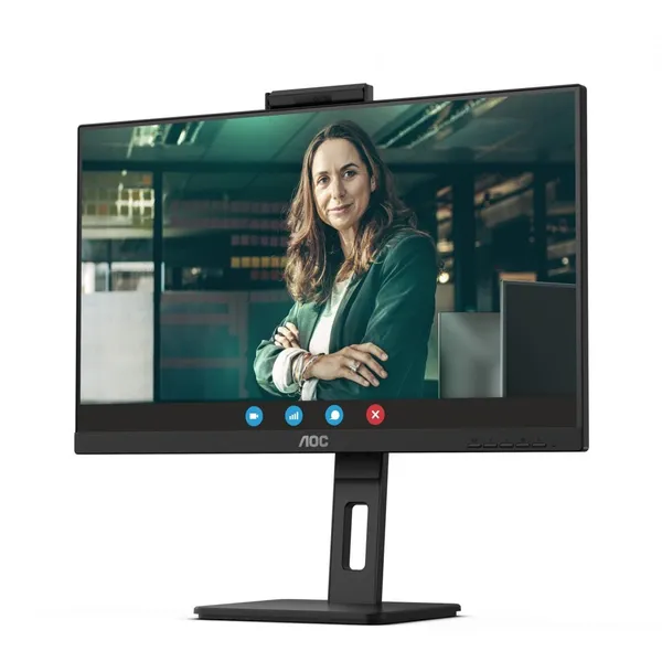 Monitor AOC 24P3CW 23.8 inch IPS Full HD 75Hz Webcam - imagine 7