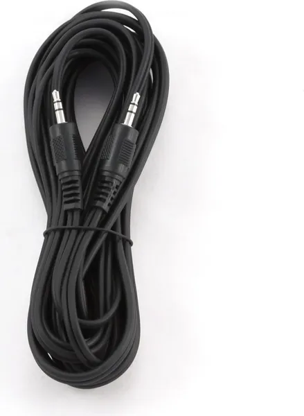 Cablu Audio GEMBIRD CCA-404-5M Stereo 5m Jack 3.5mm Negru - imagine 2