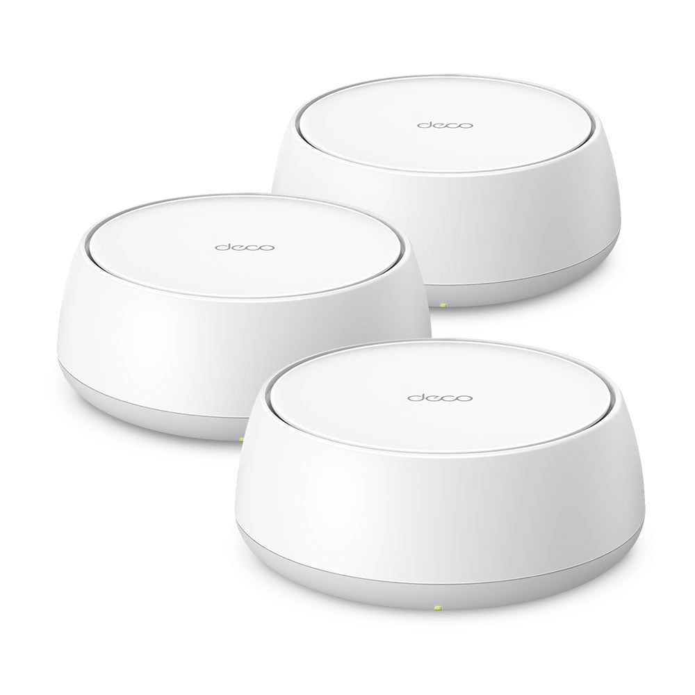 Sistem Mesh TP-Link Deco BE25 (3-pack), Wi-Fi 7 BE3600, Tri-Band 2.4/5GHz