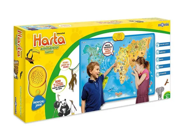 Jucărie interactivă MOMKI Animap 3 ani+