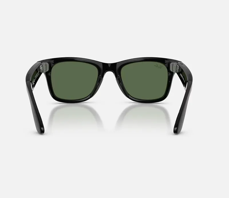 Ochelari Smart RAYBAN Meta Wayfarer ORW4012 Shiny Black G-15 Gen 2 - imagine 3