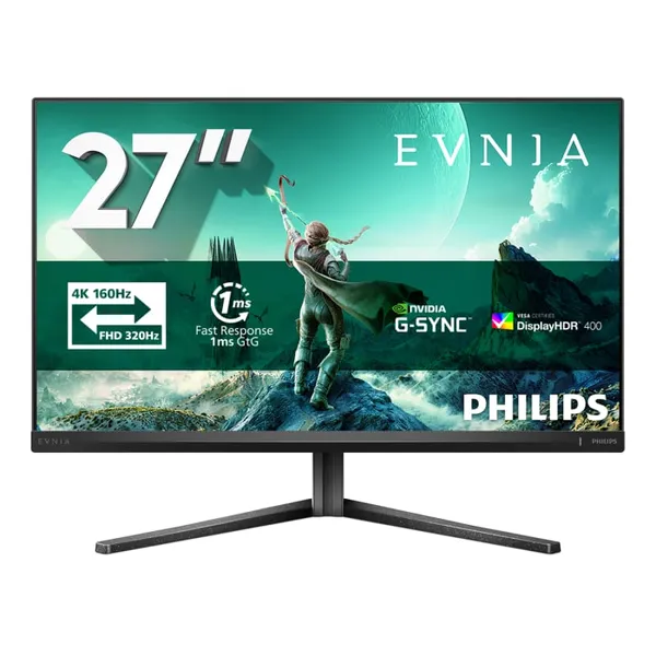 Monitor PHILIPS Evnia 3000 27M2N3800A/00 27 inch 4K Negru