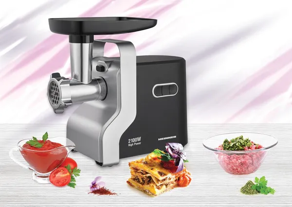 Mașină de tocat HEINNER MG-2100BKSL 2100W - imagine 3