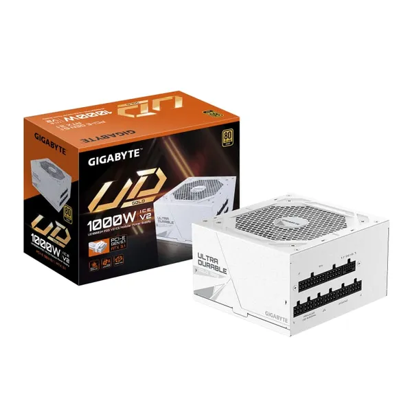 Sursa GIGABYTE UD1000GM PG5 V2 ICE 1000W 80+ Gold Alb