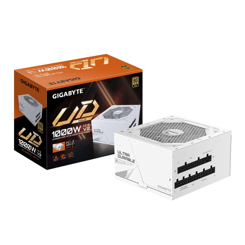 Sursa GIGABYTE UD1000GM PG5 V2 ICE 1000W 80+ Gold Alb