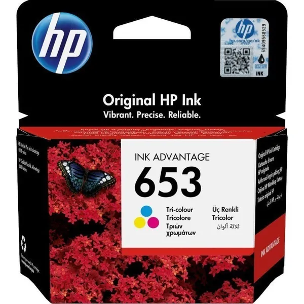 Cartuș Cerneală HP 653 Color Original 3YM74AE