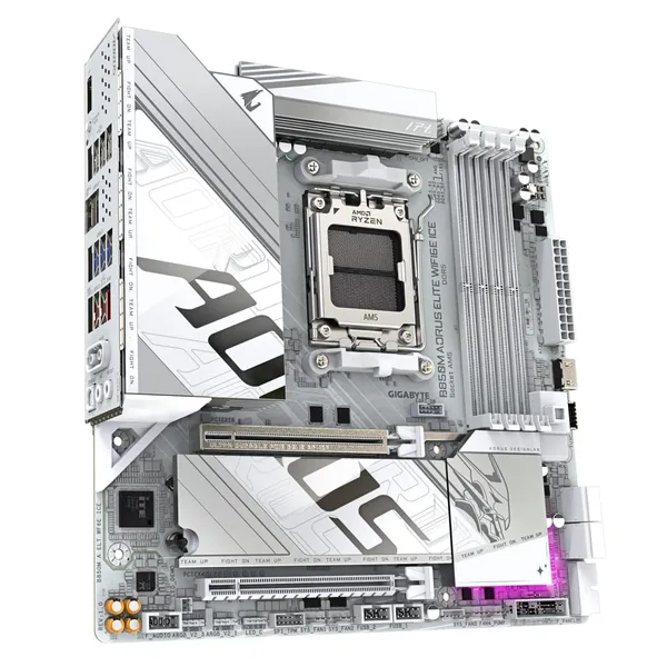 Placă de bază GIGABYTE B850M AORUS ELITE WIFI6E ICE AM5 - imagine 4
