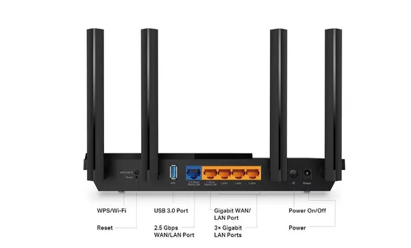 Router Wireless TP-LINK Archer AX55 Pro AX3000 Dual Band - imagine 3