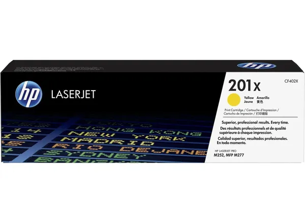 Toner HP CF402X Yellow Original 2300 pagini - imagine 2