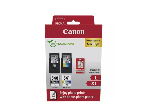 Pachet Cartușe CANON 5224B012 PG-540L CL-541XL Negru Color