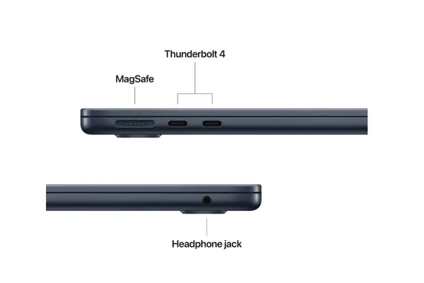 Laptop APPLE MacBook Air M4 32GB 1TB Midnight - imagine 3