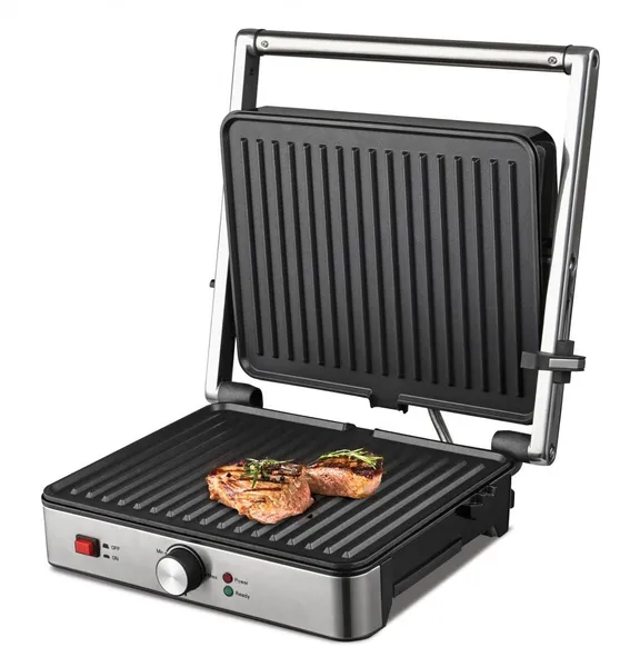 Grill Electric HEINNER HEG-K2000SS 2000W - imagine 2